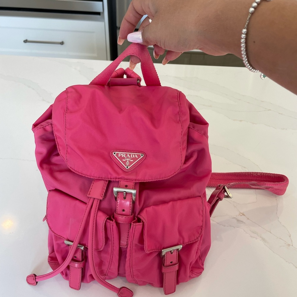 ❤️SOLD❤️Authentic Prada nylon backpack